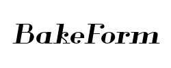 BakeForm - logo